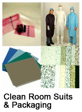 Clean Room Suits and Packaging